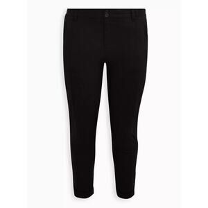 Torrid Crop Skinny Stretch Poplin Mid-Rise Pant - Size 24 Plus